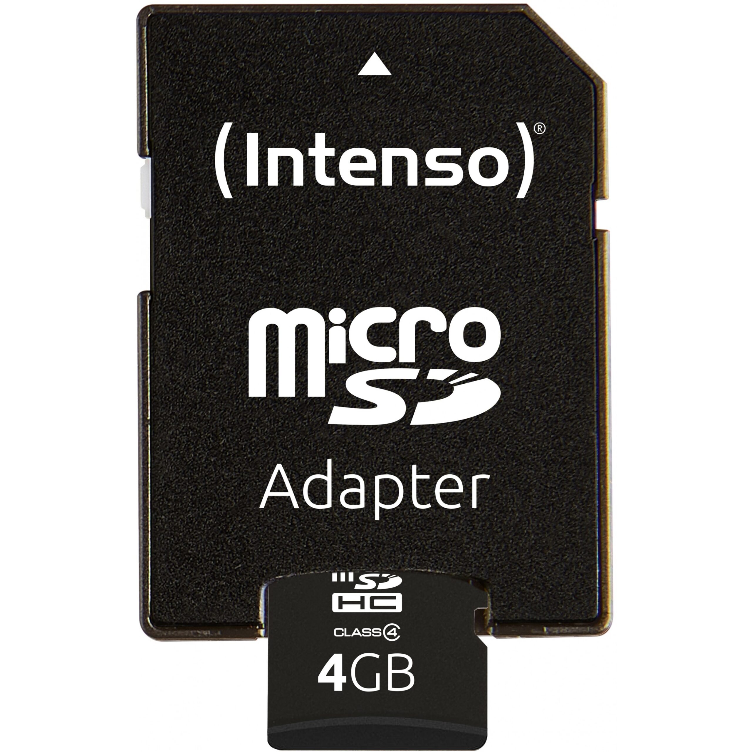 Kartë memorie SD CARD 4GB Intenso MicroHC 21MB/s +Adapter - Figura 3