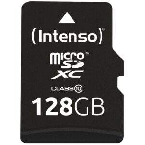 Kartë memorie SD Micro 128GB Intenso SDXC Class10