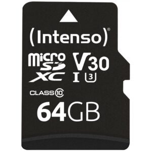 Kartë memorie SD CARD Intenso microXC Professional 64 GB