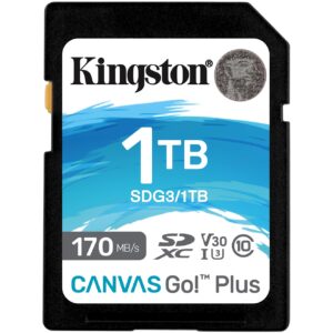 Kartë memorie SD CARD 1TB Kingston XC Canvas Go Plus C10