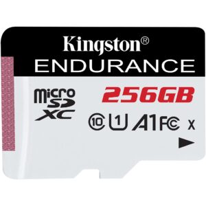 Kartë memorie SD CARD Micro 256GB Kingston SDXC High Endurance (Class1)