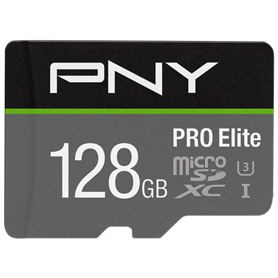 Kartë memorie SD CARD Micro XC 128GB PNY Pro Elite R100MB/s W90MB/s reta
