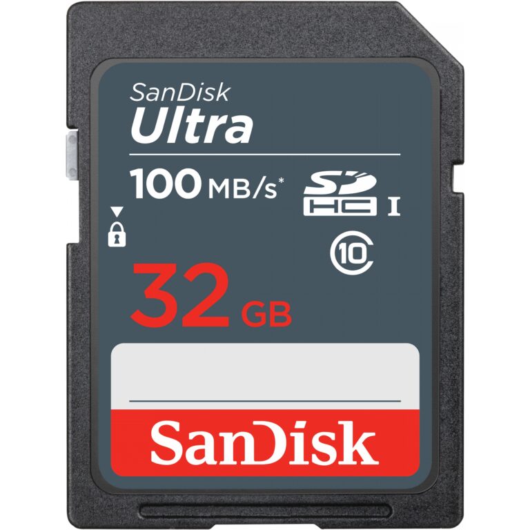 Kartë memorie SD CARD SANDISK ULTRA 32GB HC