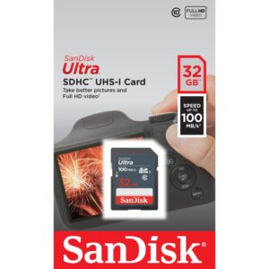 Kartë memorie SD CARD SANDISK ULTRA 32GB HC