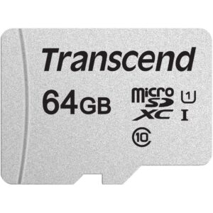 Kartë memorie SD CARD microSD 64GB Transcend SDXC USD300S (Adapter)