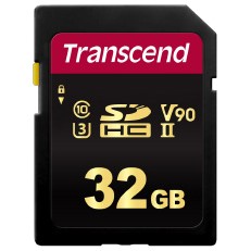 Kartë memorie SD CARD 32GB Transcend SDHC SDC700S 285/180 MB/s