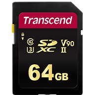 Kartë memorie SD CARD 64GB Transcend SDXC SDC700S 285/180 MB/s