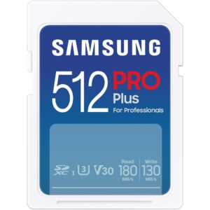 Kartë memorie SD CARD 512GB Samsung XC PRO Plus (2023)(CL10)