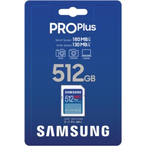 Kartë memorie SD CARD 512GB Samsung XC PRO Plus (2023)(CL10)