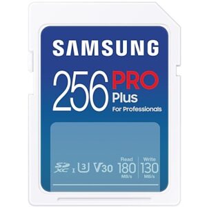 Kartë memorie SD CARD 256GB Samsung XC PRO Plus (2023)(CL10) Reader
