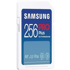 Kartë memorie SD CARD 256GB Samsung XC PRO Plus (2023)(CL10) Reader