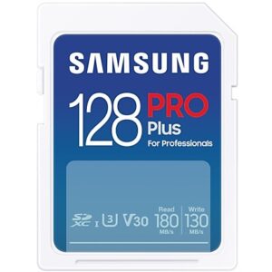 Kartë memorie SD CARD 128GB Samsung XC PRO Plus (2023)(CL10) Reader