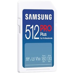 Kartë memorie SD CARD 512GB Samsung XC PRO Plus (2023)(CL10) Reader