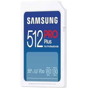 Kartë memorie SD CARD 512GB Samsung XC PRO Plus (2023)(CL10) Reader