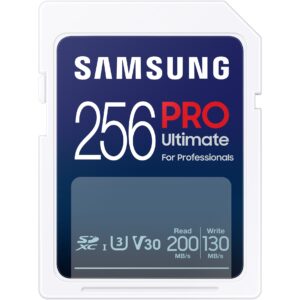 Kartë memorie SD CARD 256GB Samsung XC PRO Ultimate (CL10)