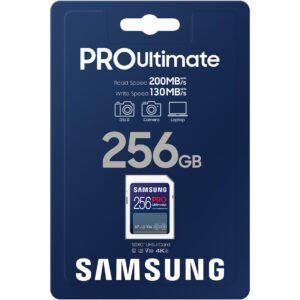 Kartë memorie SD CARD 256GB Samsung XC PRO Ultimate (CL10)