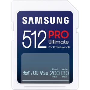 Kartë memorie SD CARD 512GB Samsung XC PRO Ultimate (CL10)
