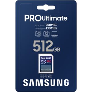 Kartë memorie SD CARD 512GB Samsung XC PRO Ultimate (CL10)