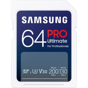 Kartë memorie SD CARD 64GB Samsung XC PRO Ultimate (CL10)