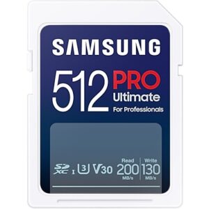 Kartë memorie SD CARD 512GB Samsung XC PRO Ultimate (CL10) Reader