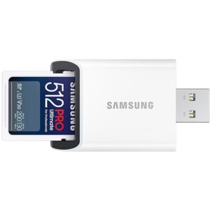 Kartë memorie SD CARD 512GB Samsung XC PRO Ultimate (CL10) Reader