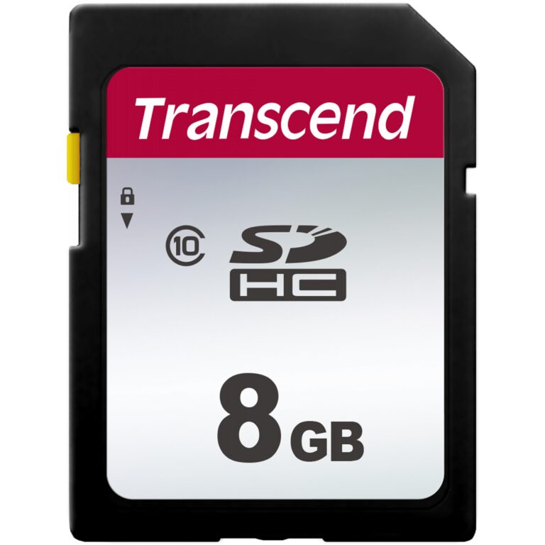 Kartë Memorie SD CARD 8GB Transcend SDHC SDC300S 20/10 MB/s