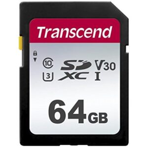 Kartë Memorie SD CARD 64GB Transcend SDXC SDC300S 100/20 MB/s