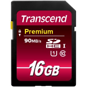Kartë Memorie SD CARD 16GB Transcend SDHC UHS-I 400x