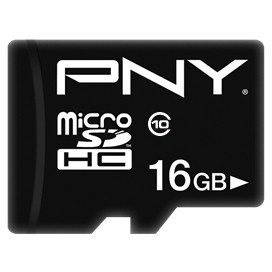 Kartë Memorie SD CARD Micro HC 16GB PNY Performance Plus Cl.10