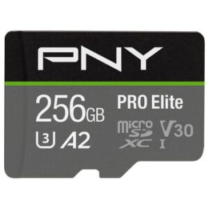 Kartë Memorie SD CARD Micro XC 256GB PNY Pro Elite R100MB/s W90MB/s reta