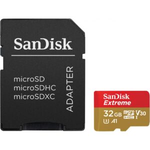 Kartë Memorie SD CARD SanDisk Speicherkarte microHC-Card Extrem 32 GB