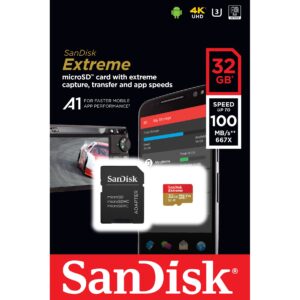 Kartë Memorie SD CARD SanDisk Speicherkarte microHC-Card Extrem 32 GB