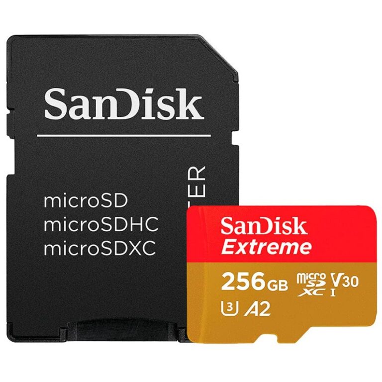 Kartë Memorie SD CARD EXTREME PLUS MICROXC 256GB+SD
