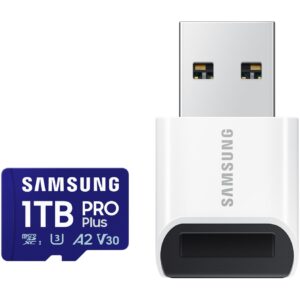 Kartë Memorie SD CARD Micro 1TB Samsung SDXC PRO Plus (2024) Reader