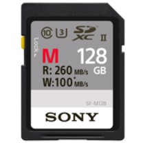 Kartë Memorie SD CARD Sony XC M series 128GB UHS-II Class 10 U3 V60