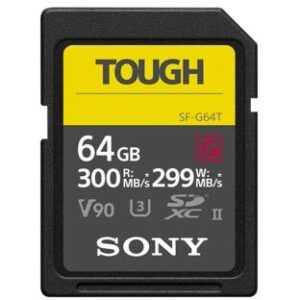 Kartë Memorie SD CARD Sony XC G Tough series 64GB UHS-II Class 10 U3 V90