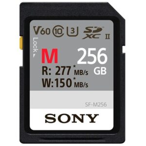 Kartë Memorie SD CARD Sony XC M series 256GB UHS-II Class 10 U3 V60