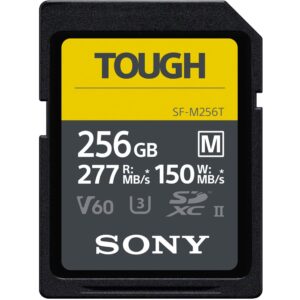 Kartë Memorie SD CARD Sony XC M Tough series 256GB UHS-II Class 10 U3 V60