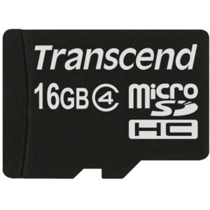 Kartë Memorie SD CARD microSD 16GB Transcend SDHC Class4 (ohne Adapter)