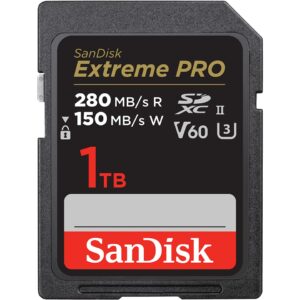 Kartë Memorie SD CARD PRO 1TB V60 UHS-II S