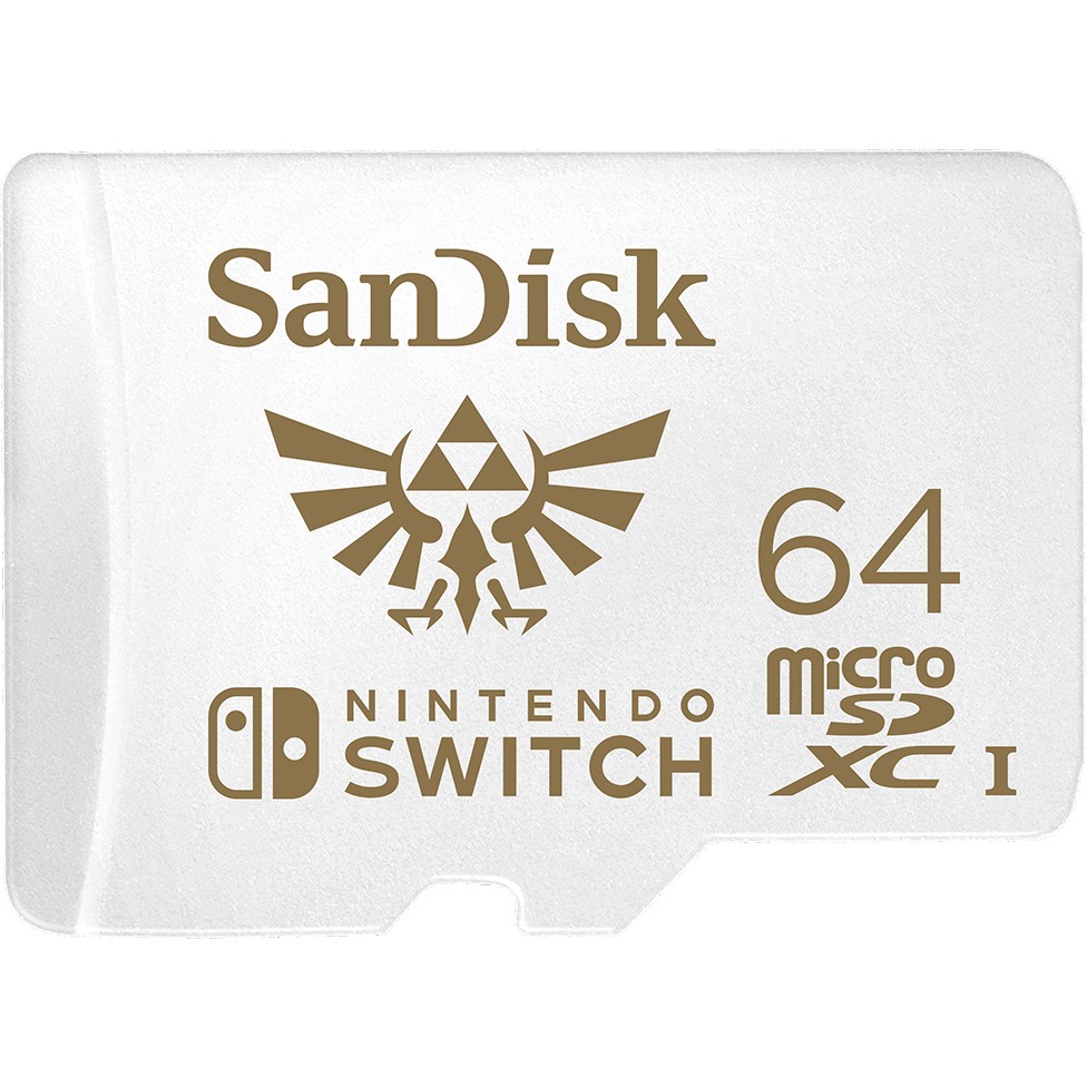 Kartë Memorie SD CARD SanDisk Speicherkarte microXC fr Nintendo Switch 64 GB