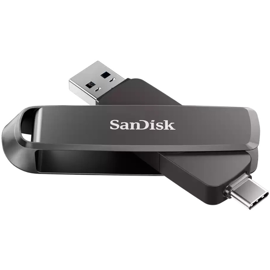 USB Flash Drive STICK SD CARD EXTREME PRO DUAL DRIVE 2TB - Gri - Figura 2