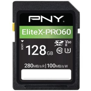 Kartë Memorie SD CARD XC 128GB PNY X-PRO 60 Class 10 UHS-II