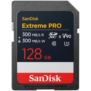 Kartë Memorie SD CARD SANDISK EXTREME PRO 128GB