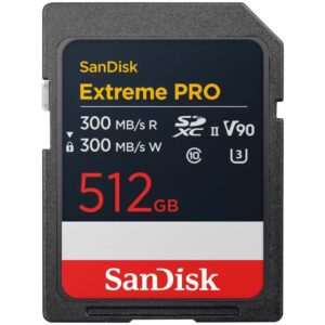 Kartë Memorie SD CARD SANDISK EXTREME PRO 512GB