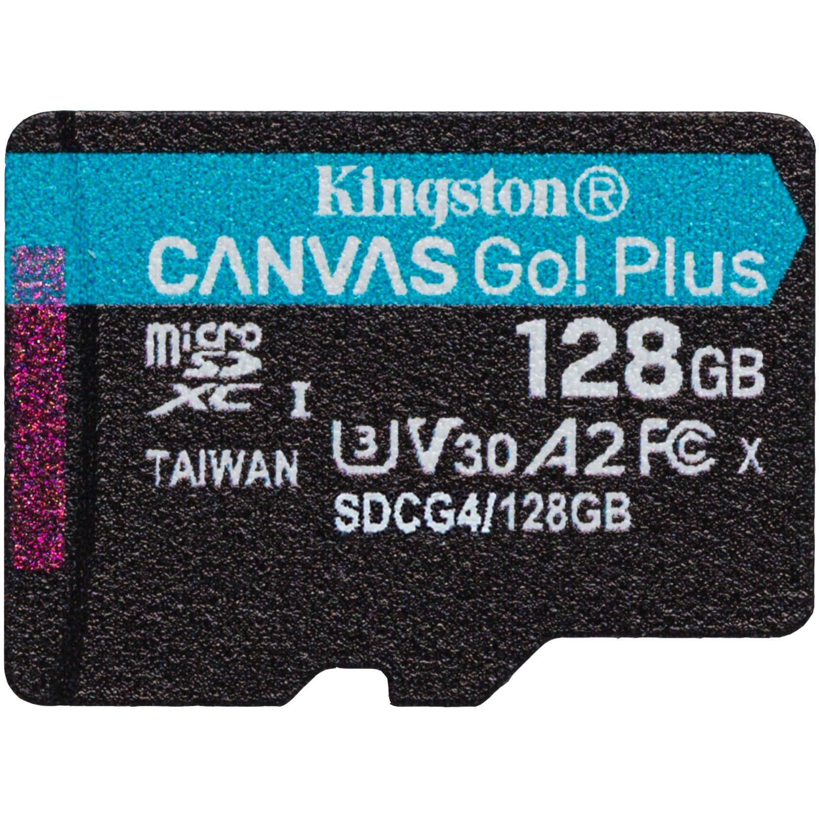 Kartë Memorie SD Kingston Canvas Go Plus microSDXC Card 128GB Gen4 – 200MB/s A2 U3 V30 + Adapter - Figura 2