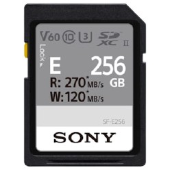 Kartë Memorie SD CARD Sony XC E series 256GB UHS-II Class 10 U3 V60