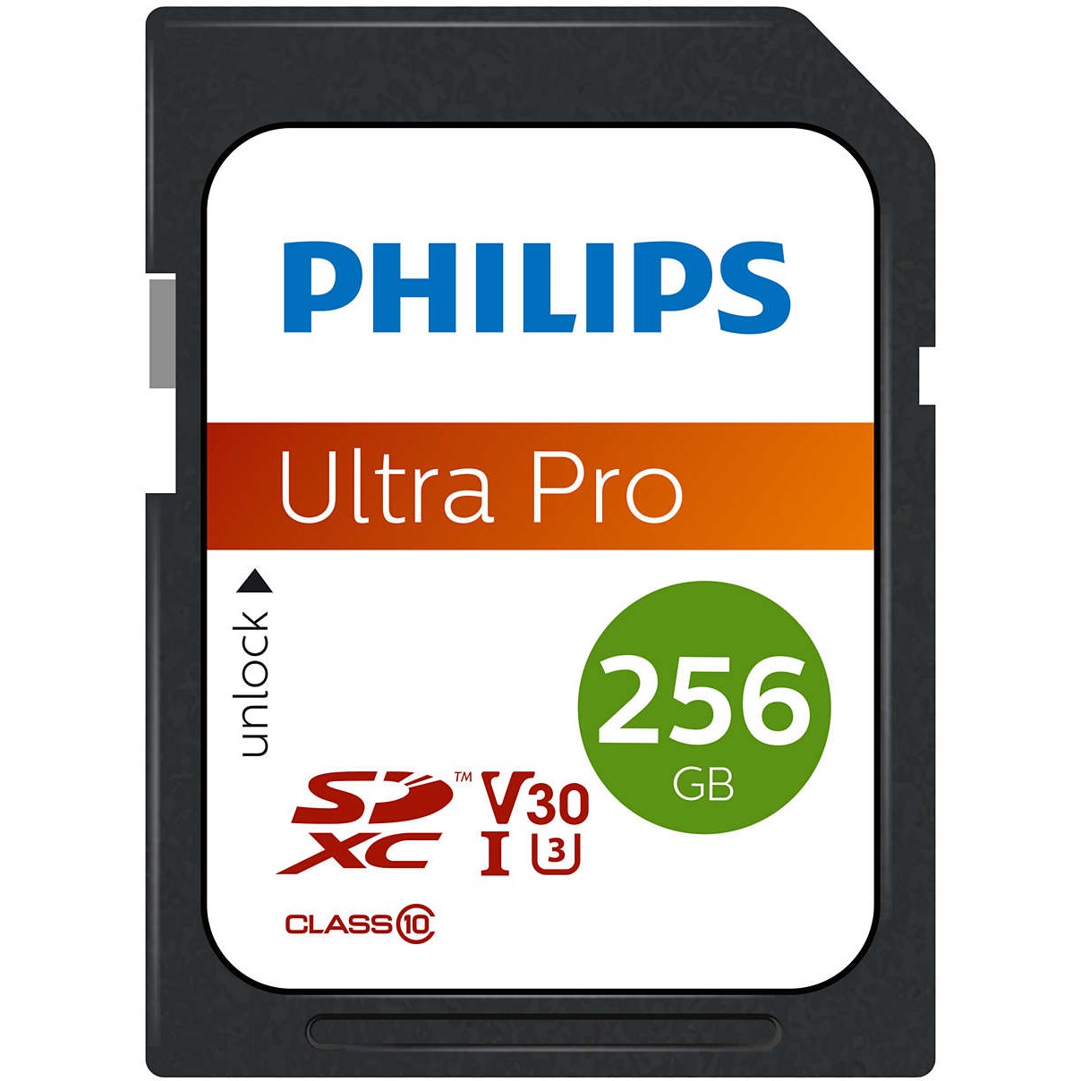 Kartë Memorie SD CARD Philips XC 256GB Class 10 UHS-I U3 V30 A1