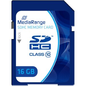 Kartë Memorie SD CARD MediaRange 16GB SDHC CL.10