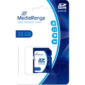 Kartë Memorie SD CARD MediaRange 32GB SDHC Klasse 10